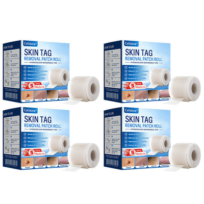 🫧🌟Celsiora® Multi-Functional Microneedle Hydrocolloid Patch Roll | Unterstützt die Pflege von Hautanhängseln, Warzen & hartnäckigen Hautunreinheiten